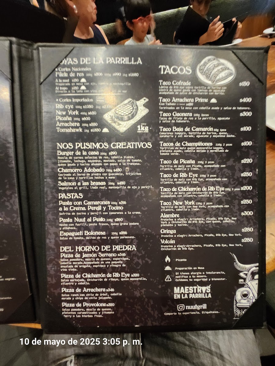 Nuut Grill Menu - Image 2